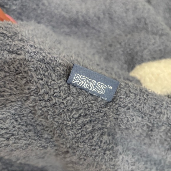 Peanuts Gelato Pique Mens Olaf Babymoco Button Up Cardigan & Pants Sz L NWT - Picture 6 of 15